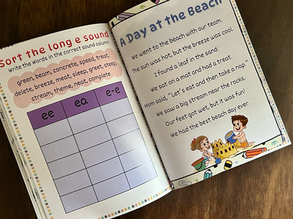 Phonics Funhouse – Level 2 | Advanced Phonics Practice Book for Kids 4-8 years