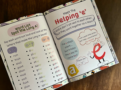 Phonics Funhouse – Level 2 | Advanced Phonics Practice Book for Kids 4-8 years