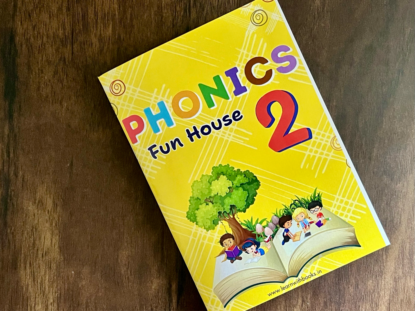 Phonics Funhouse – Level 2 | Advanced Phonics Practice Book for Kids 4-8 years