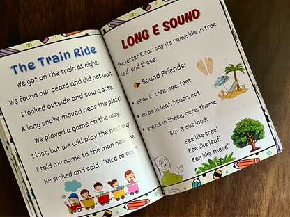 Phonics Funhouse – Level 2 | Advanced Phonics Practice Book for Kids 4-8 years