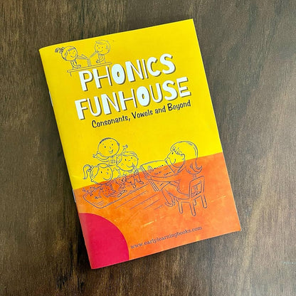 Phonics Funhouse - A Reading book to master phonics .Suitable for 3-6 years