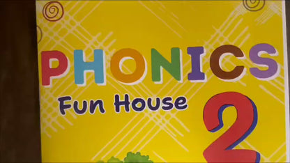 Phonics Funhouse – Level 2 | Advanced Phonics Practice Book for Kids 4-8 years
